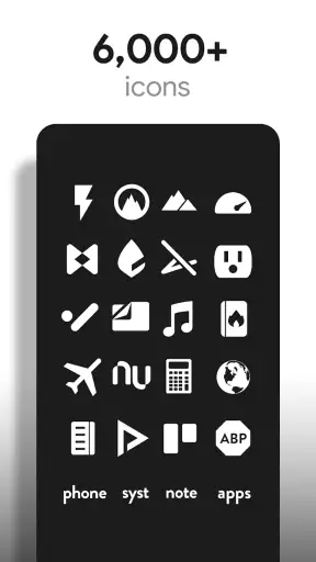 Flight Pro - White Icon Pack screenshot