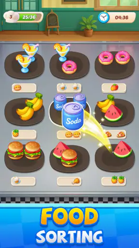 Food Sort: Puzzle Game screenshot 4