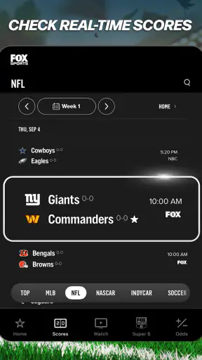 FOX Sports: Watch Live Games screenshot 12