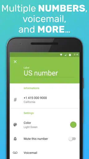 FreeTone Calls & Texting screenshot