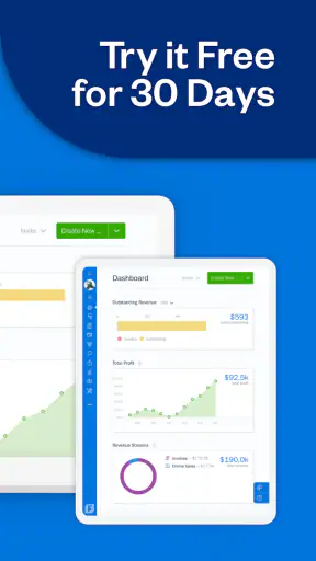 FreshBooks Invoicing App screenshot