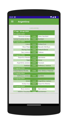 FutbolLibre App screenshot 12