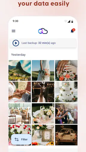 G Cloud Backup screenshot
