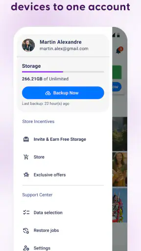 G Cloud Backup screenshot