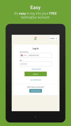 GettingOut Visits screenshot