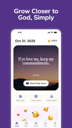 GlowVerse: Bible & Daily Verse screenshot