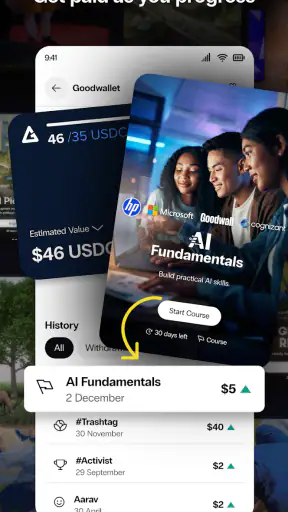 Goodwall - Learn & Earn screenshot