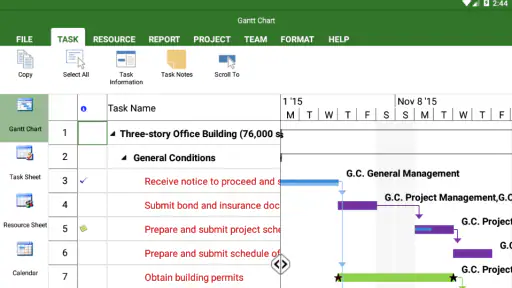 gProjectViewer screenshot 10