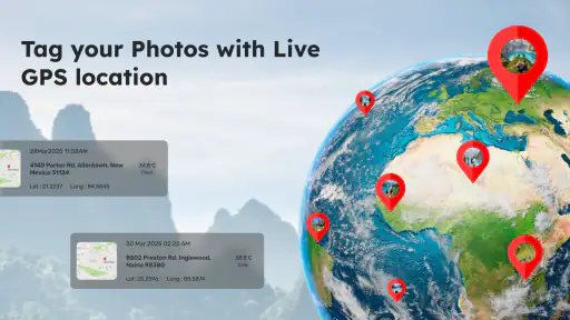 GPS Camera with Time Stamp screenshot 6