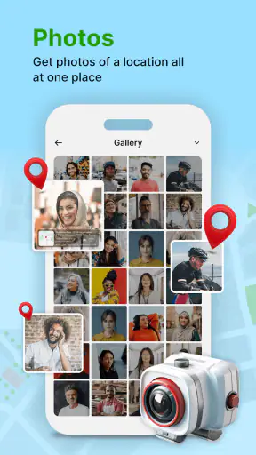 GPS Geotag Photos & Camera Map screenshot