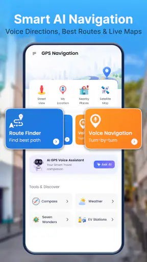 GPS Voice Navigation Live Maps screenshot 10