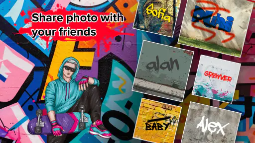 Graffiti Name Logo Maker screenshot 11