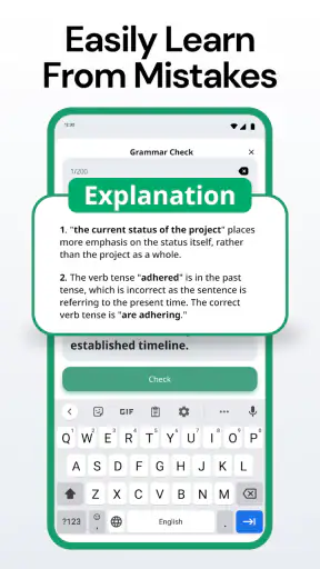 Grammar Check by AI Writing screenshot