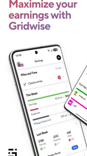 Gridwise: Gig Driver Assistant screenshot