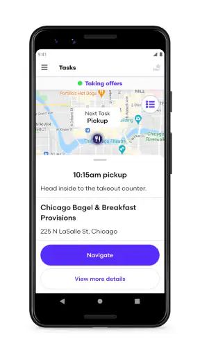 Grubhub for Drivers screenshot