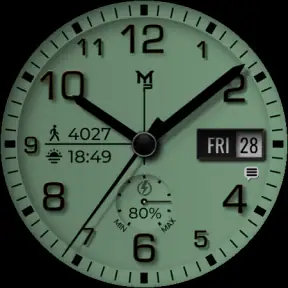 GUERILLA - Analog watch face screenshot 9