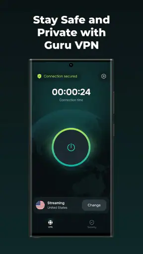 Guru VPN: Fast Secure Proxy screenshot