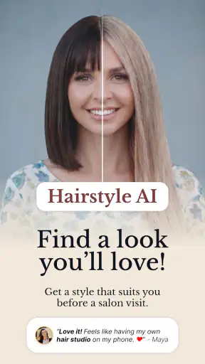 Hairstyle & Hair Color Changer screenshot 9
