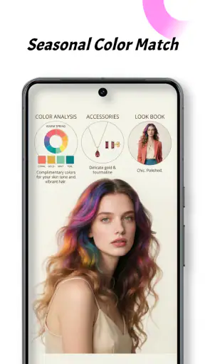 Hairstyle Try On-Color Changer screenshot 10