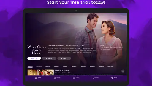 Hallmark+ screenshot