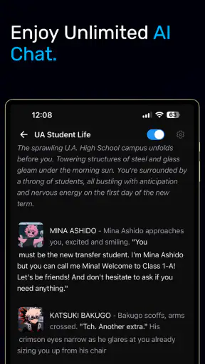 Hangjam: AI Chat and Roleplay screenshot