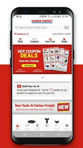 Harbor Freight Tools screenshot