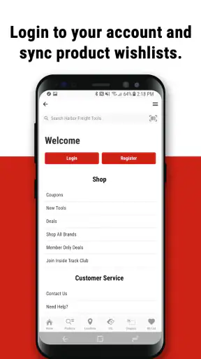 Harbor Freight Tools screenshot