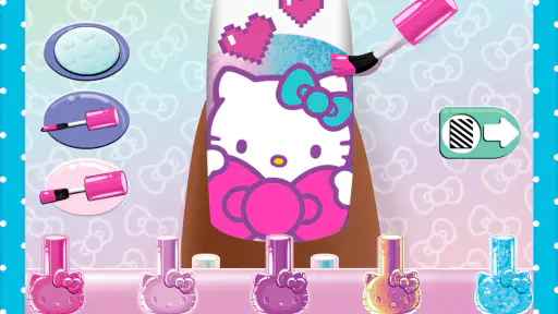Hello Kitty Nail Salon screenshot 10