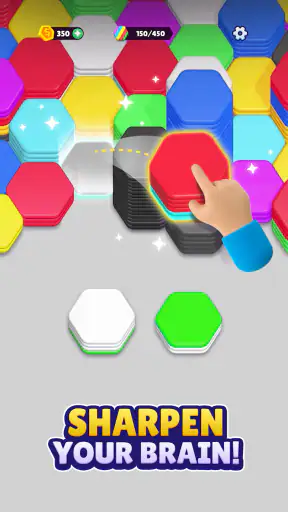 Hexa Sort screenshot