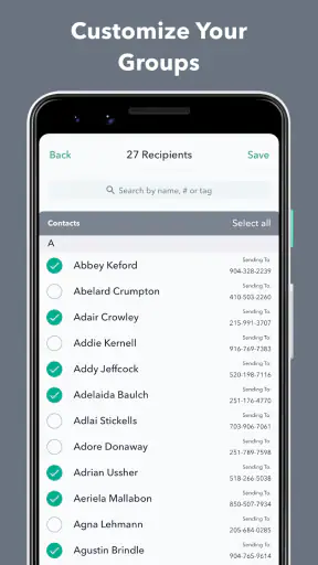 Hit Em Up: Mass Text Bulk SMS screenshot