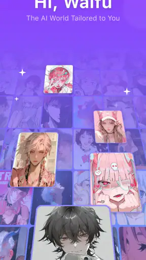 HiWaifu: AI Friend & Waifu Hub screenshot