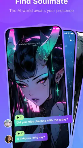 HiWaifu: AI Friend & Waifu Hub screenshot