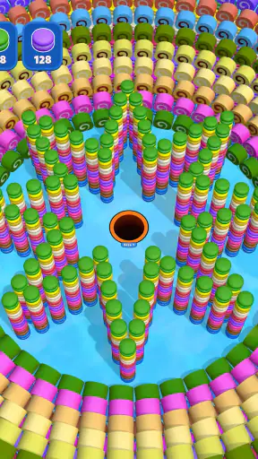 Hole Eater 3D: Relaxing Puzzle screenshot