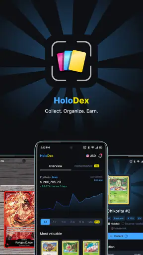 HoloDex - TCG Scan & Collect screenshot