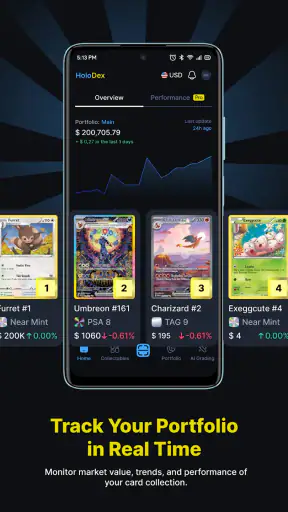 HoloDex - TCG Scan & Collect screenshot