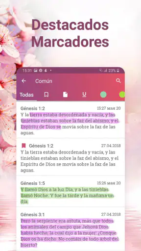 Holy Bible Reina Valera 1960 screenshot