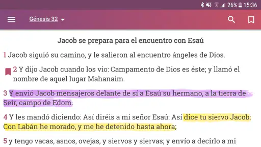 Holy Bible Reina Valera 1960 screenshot