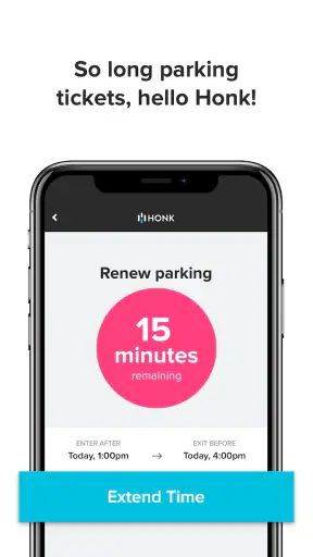 HonkMobile: Pay for Parking screenshot