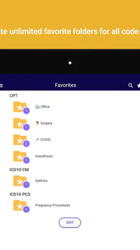 iCoder CPT RVU ICD10 HCPCS NDC screenshot 12