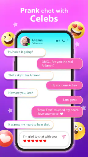 Idol Prank Video Call & Chat screenshot 10