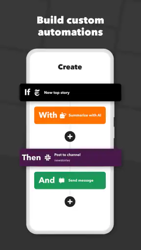 IFTTT - Automate work and home screenshot