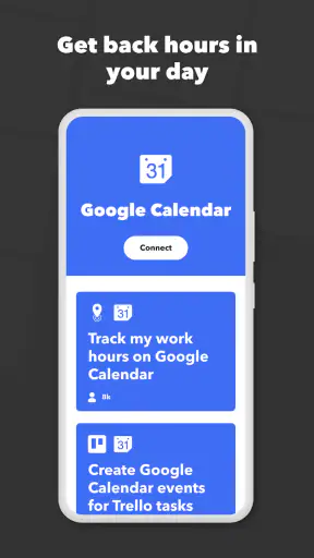 IFTTT - Automate work and home screenshot