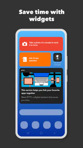 IFTTT - Automate work and home screenshot