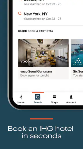 IHG One Rewards: Book Hotels screenshot 3