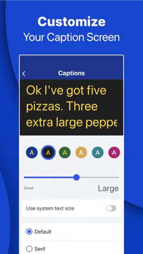 InnoCaption Live Call Captions screenshot