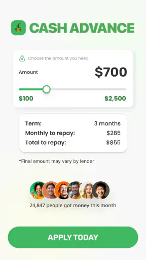 Instant Cash Advance Loan App screenshot