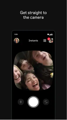 Instants, an Instagram app screenshot 2