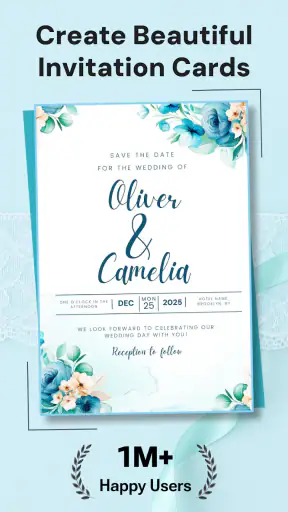 Invitation Maker: Cards + RSVP screenshot 1