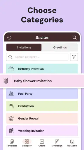Invitation Maker: Cards + RSVP screenshot 4