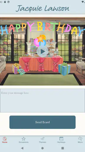 Jacquie Lawson Ecards screenshot 12